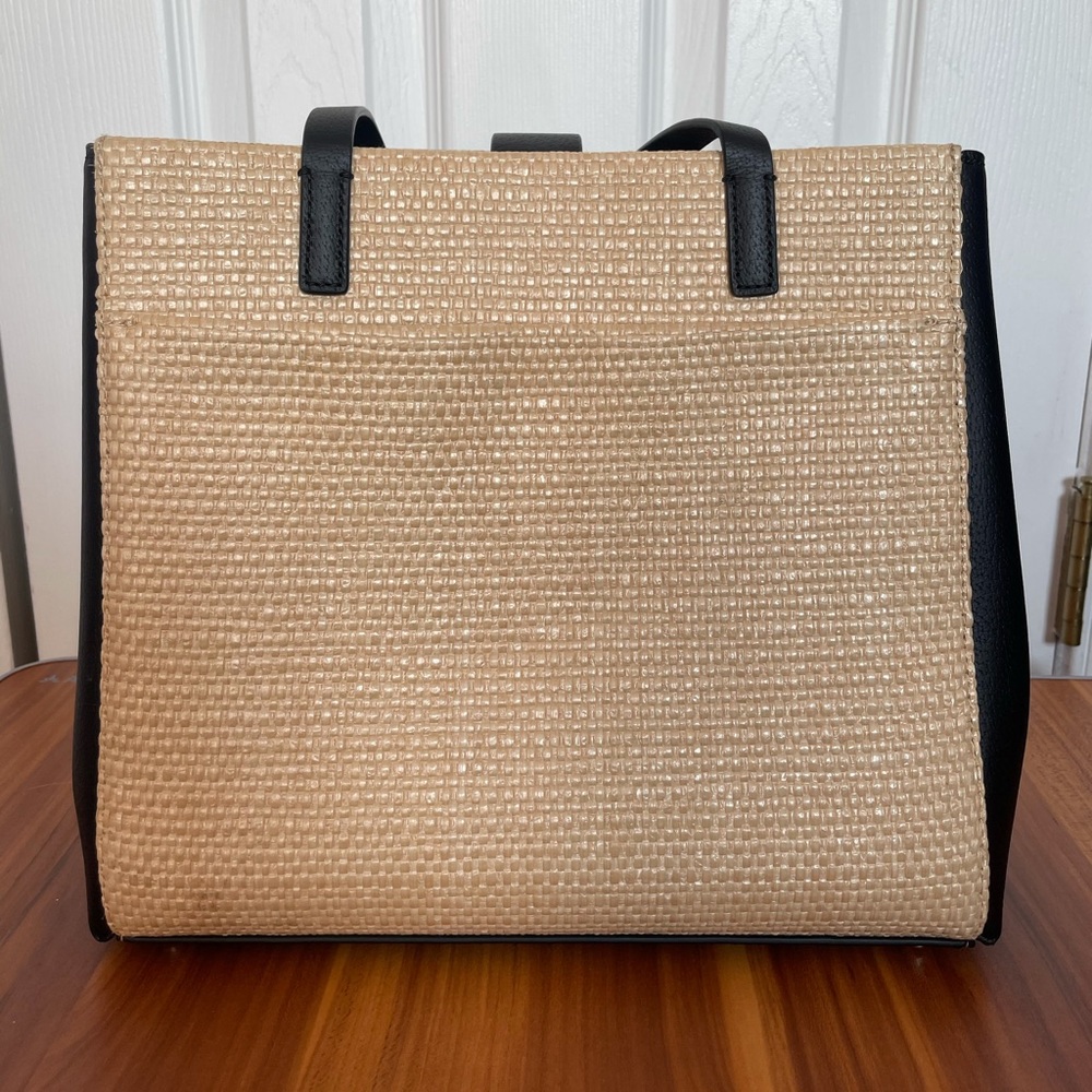 Kate Spade Olive Drive Straw Brigette Bag - Picture 6 of 14
